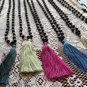 Zacasha Lava Rock Necklace